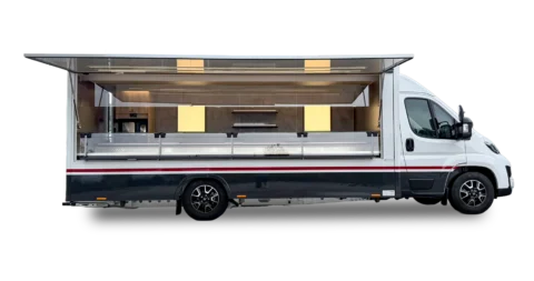 Verkaufswagen mit Kühlung
