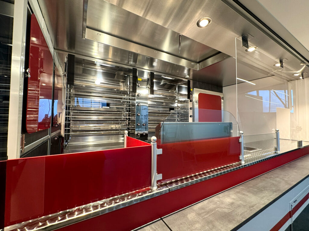 Kundenansicht Hähnchengrillmobil