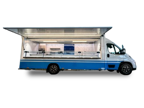Fischverkaufsfahrzeug