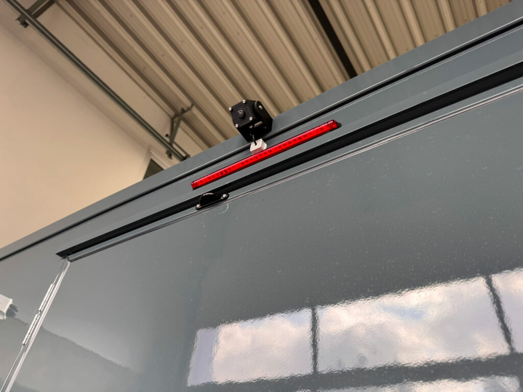Hähnchengrillwagen mit Rückfahrkamera