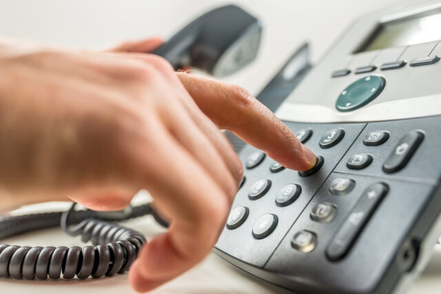 Making a phone call