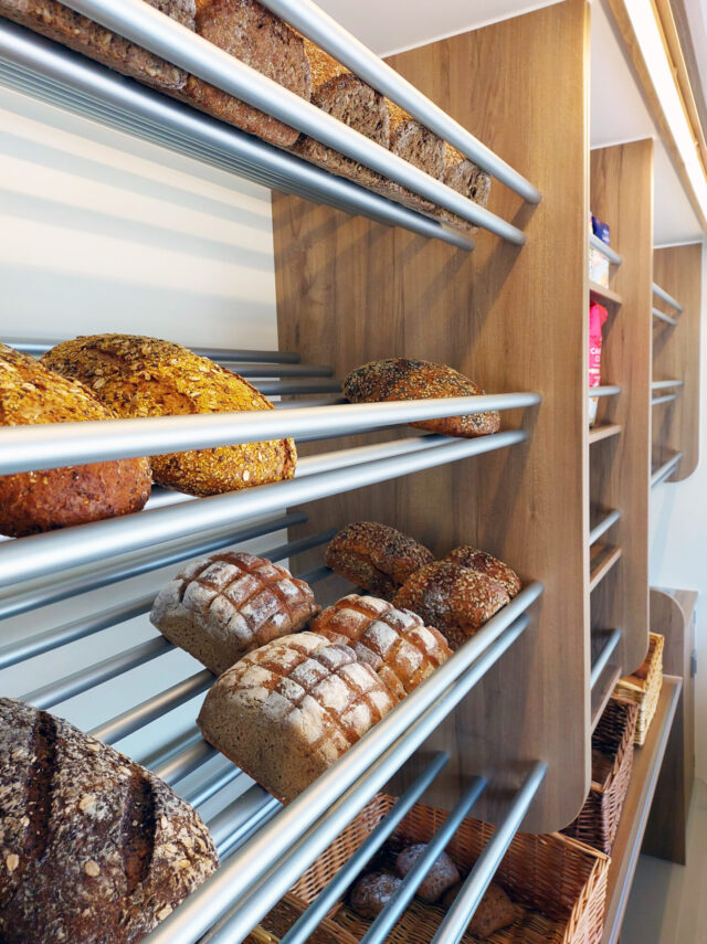 Bäckereiverkaufswagen Brotregale Bäckermobil