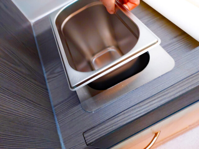 Fingerschutz Messerhalter abnehmbar