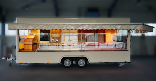 Verkaufsanhänger, Marktanhänger, Direktvermarkter, Wochenmarkt, Verkaufsanhänger, Verkaufswagen , Marktwagen