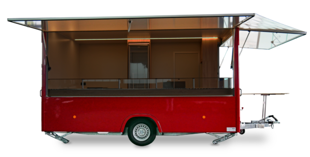 Street food trailer imbisswagen