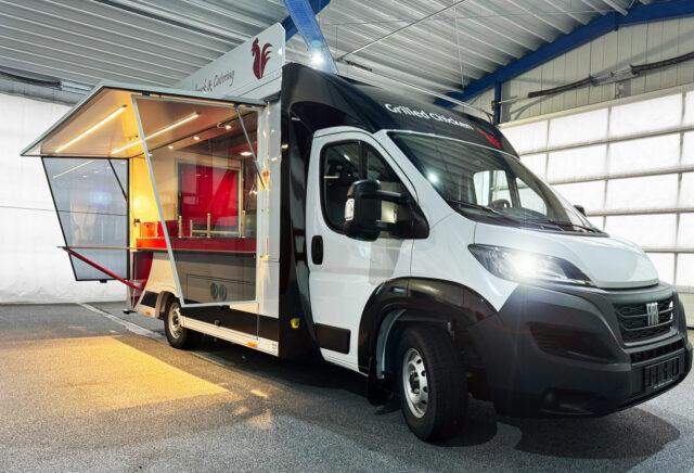 Hähnchengrillmobil Frontansicht