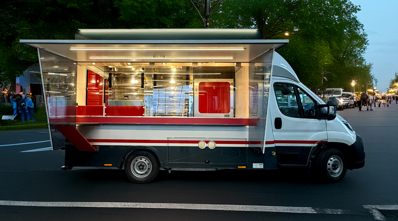 Hähnchengrillfahrzeug