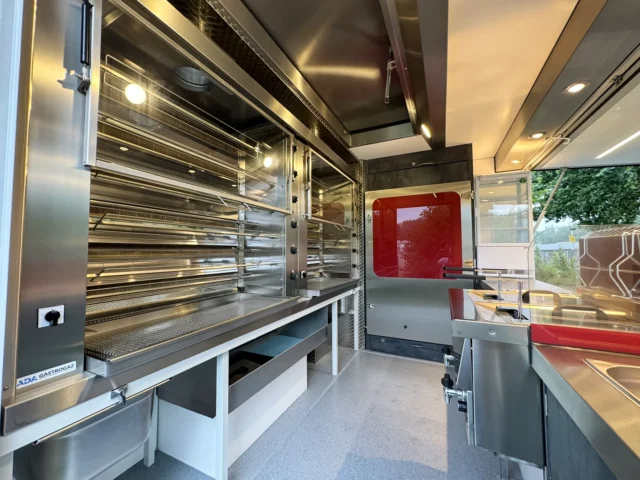 Hähnchenwagen mit Grill und Fritteuse kaufen