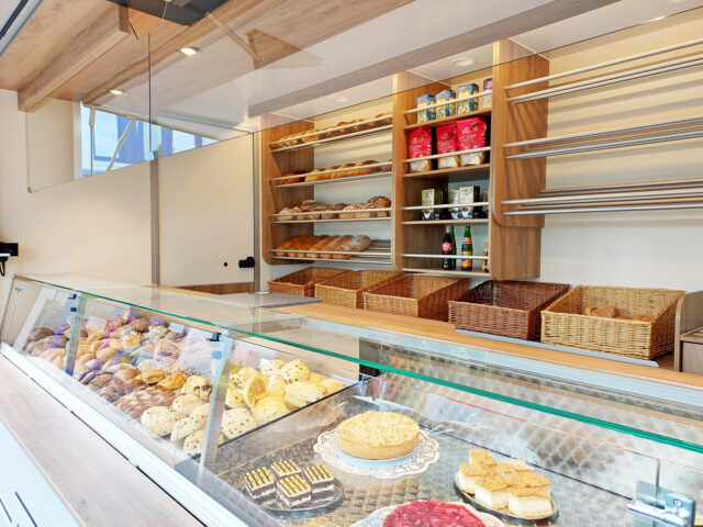 Bäckereiverkaufswagen Kundeneinsicht Bäckermobil