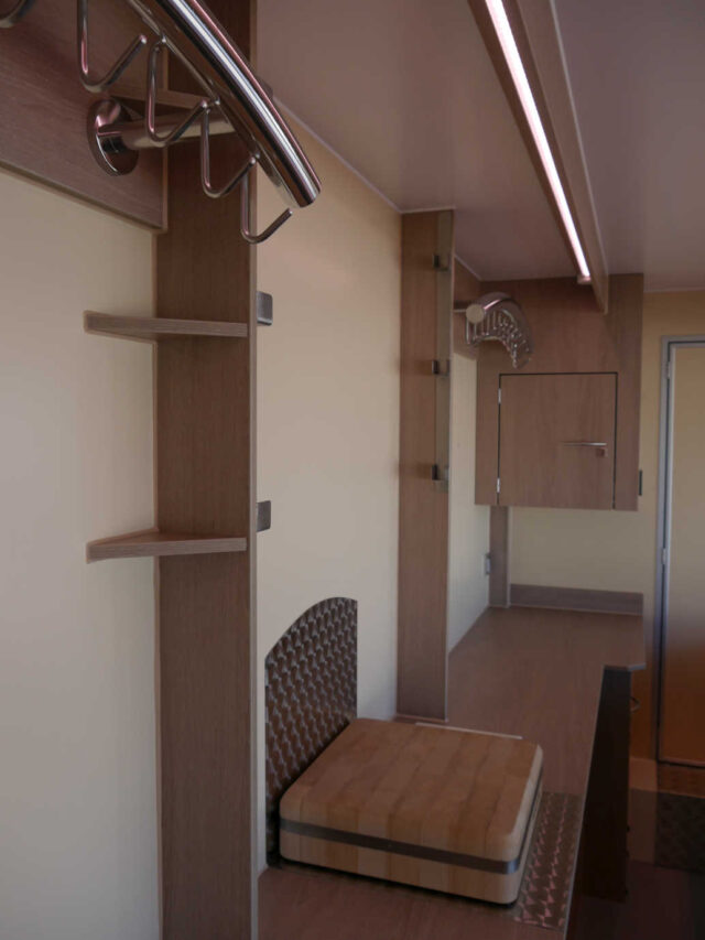 Tourenmobil Rückwand