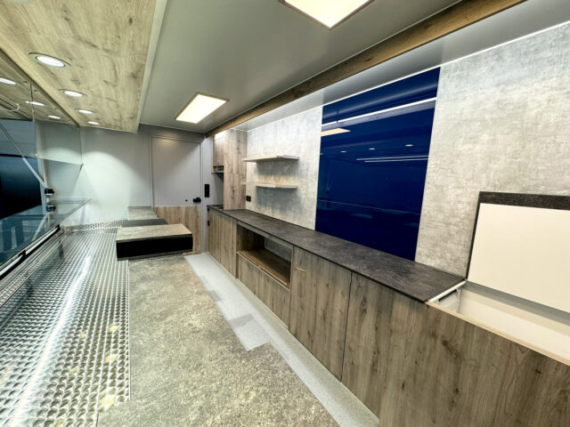 Verkaufsfahrzeug Fisch mit LED Lichtpaket