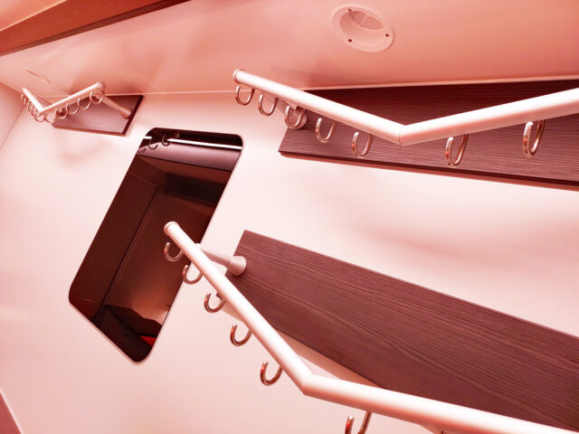 Fleischgehänge Verkaufswagen